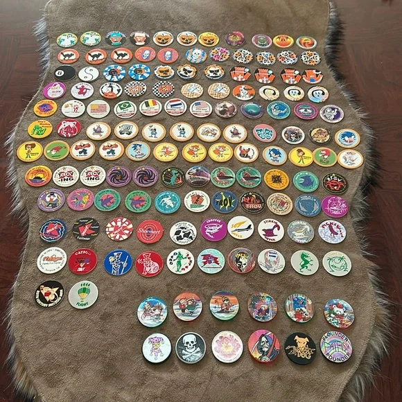 *Vintage* 90's Pogs and Slammers Bundle - Picture 2 of 10